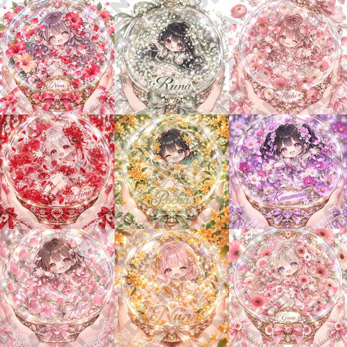 __milky2's tweet photo. 無償企画

𖤣𖥧𖡼.𖤣𖥧好きなお花に込まれて𖤣𖥧𖡼.𖤣𖥧

性別￤
好きなお花￤
入れたい名前￤
髪色￤
髪型￤
目の色￤

※記載に無いものは全てランダム(服装はお花をイメージします！)
※🚹🚺ともに可能です！
※参加する際はしっかり注意事項を読むこと！！！

締め切り:10月10日まで〆 https://t.co/4QBhRC8YCK