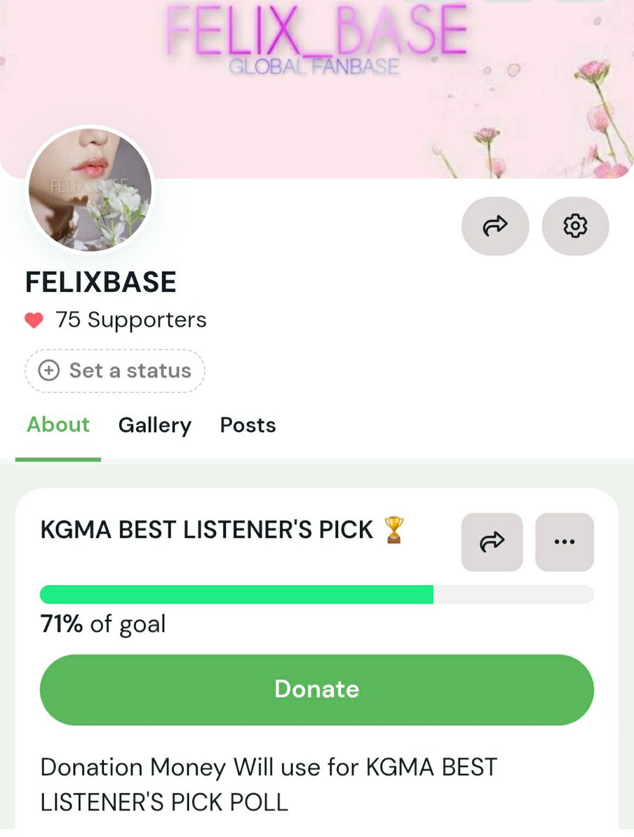 FELIXBASE_'s tweet photo. 🏆KGMA BEST LISTENER'S PICK 🏆

#FELIX is Nominated for KGMA BEST LISTENER’S PICK For SLOW IT DOWN. Donate so that I Can reserve votes beforehand ,Big or Small Every Contribution Matters so please Consider Donating 💙

❇ Current Goal : 71%
🔗https://t.co/QsyzrOx5fg

#필릭스 https://t.co/0KNNPypePd