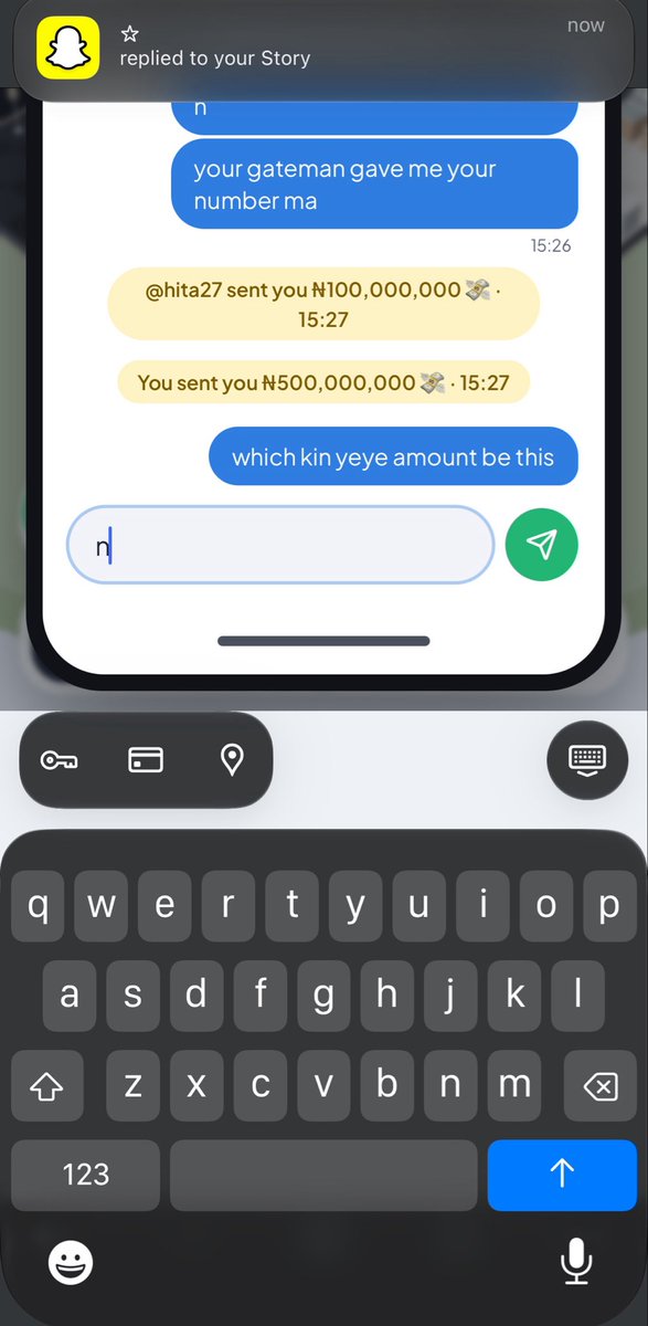 kirattw's tweet photo. money na water 
message me kiraa for giveaway no play https://t.co/wIuT3r9gTF