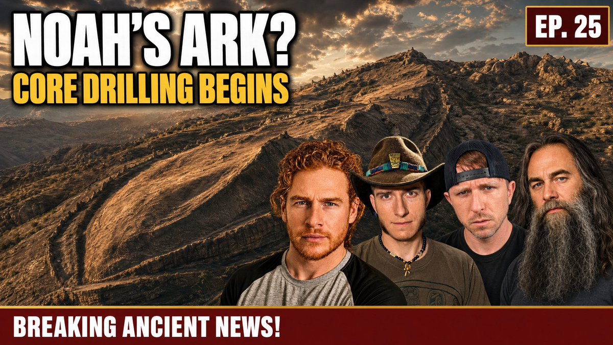 davesmultiverse's tweet photo. 🔥Breaking Ancient News Ep. 25 is going LIVE at 2 pm EST!

Dan Richards @DeDunkingPast on Were-Jaguars, Quest for Ancient Civilizations Conference in Austin, TX, October 16th to 19th, and Joe Rogan Experience. @QuestForAncient @joerogan 

PLUS!
-Core drilling at Durupınar
-A 16-story Ethiopian palace
-David Grusch on JRE and UAPs recovered in archaeological digs. 
-A tsunami at the Eye of the Sahara. 
-DNA on the first Americans. 
-The US Invented a War to Take the Black Hills. 
-Billy Carson on Matt Beall
-Stone Age wood under a German lake.

@davesmultiverse @Megalithicmyste @East10Outpost

Link to Live Stream Below! 👇👇

https://t.co/81TgawnKKS