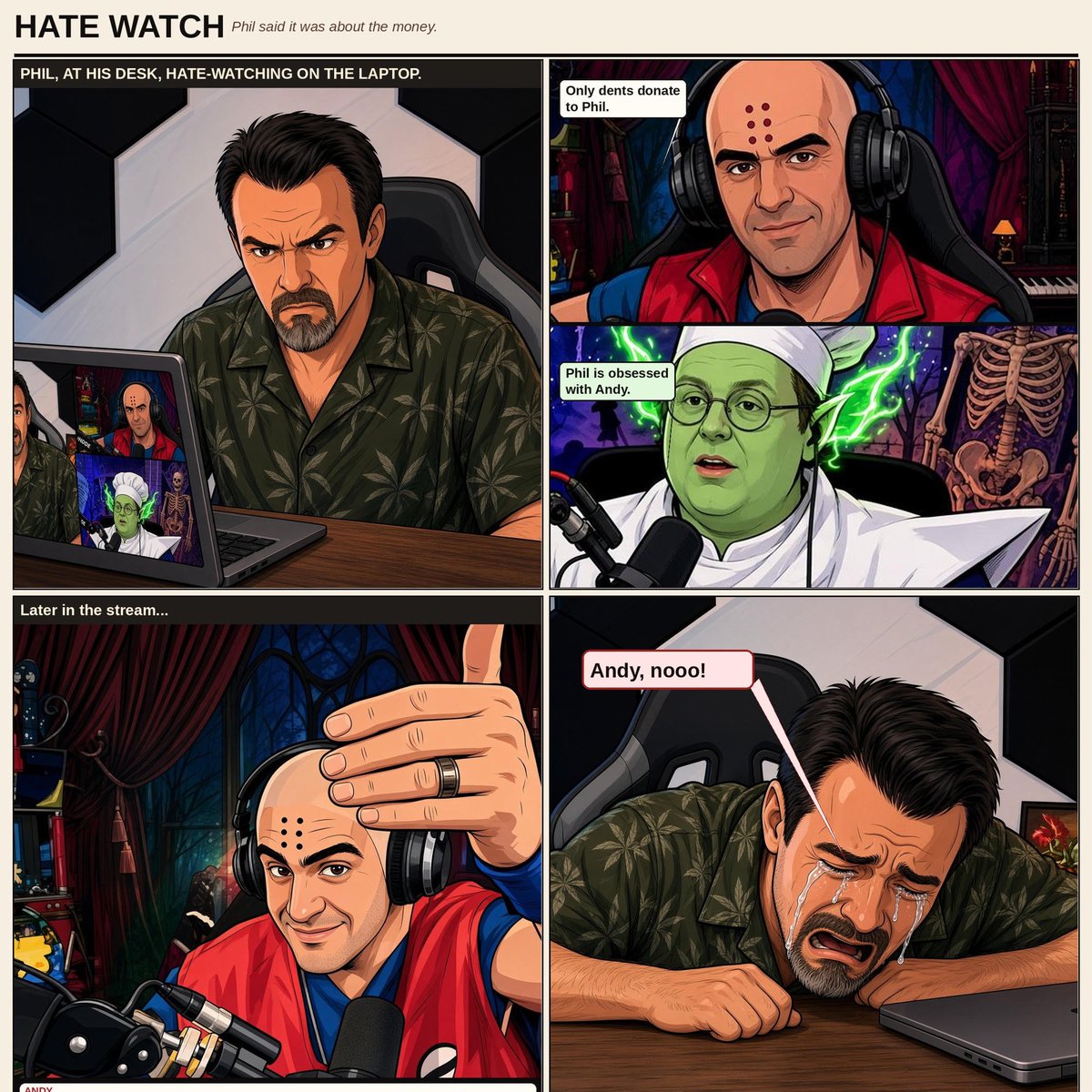 LOLcow_Comics's tweet photo. Andy Nooooooooo
#gay #DSP https://t.co/MDXd8tHW5p