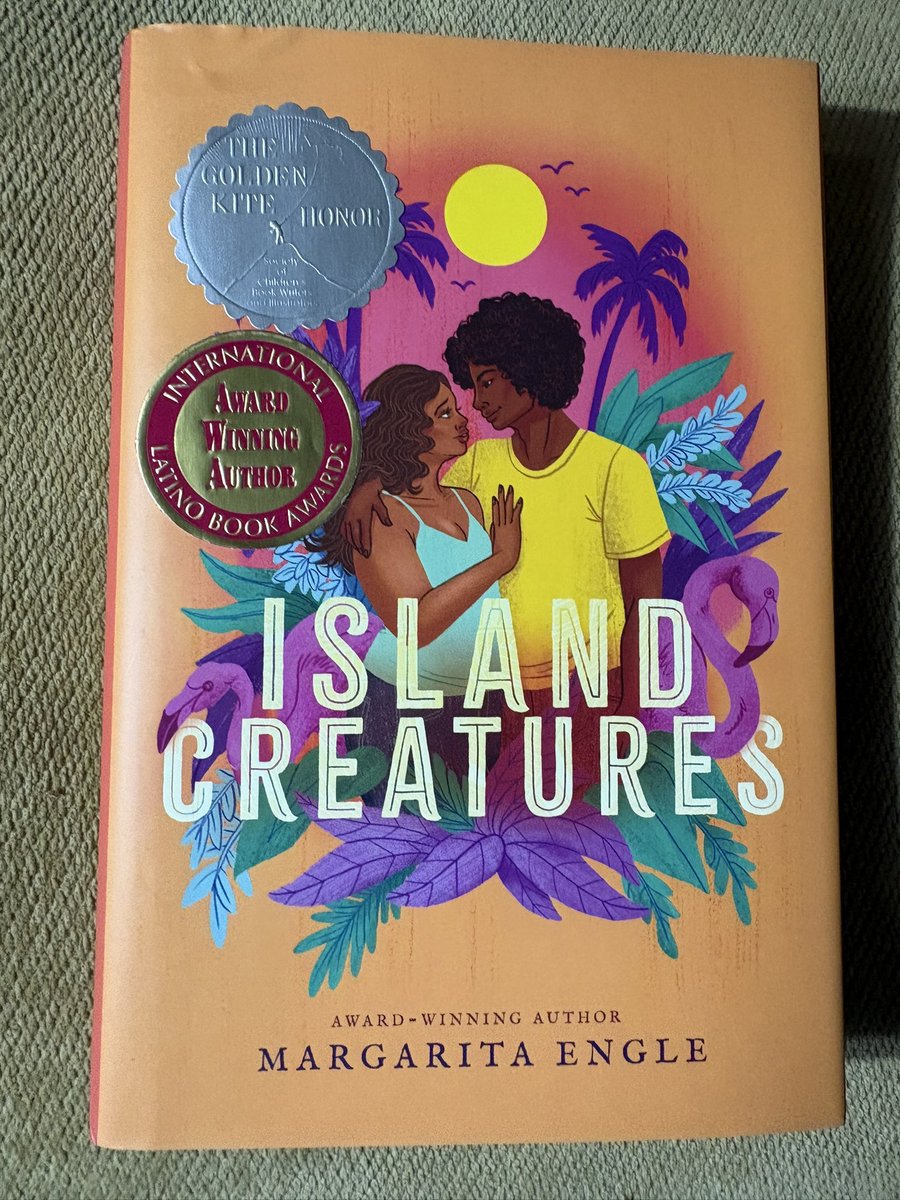 margaritapoet's tweet photo. Island Creatures won a Gold Medal at the International Latino Book Awards! @Simonteen @SSEdLib #IslandCreatures #versenovel #YAbook #STEMbooks #Cubabooks #LatinxBooks #LoveStories #HispanicLatinxHeritageMonth #MargaritaEngleBooks #BookAward https://t.co/Dzh54SY4Ek