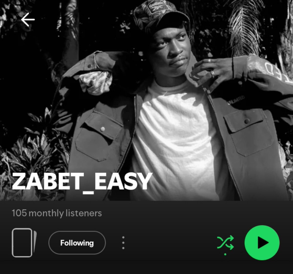 Realeasyboi's tweet photo. Good morning to my 105 monthly listeners 

The rest of Una can go get your greetings from your fav artist https://t.co/NhiY6MyGEb