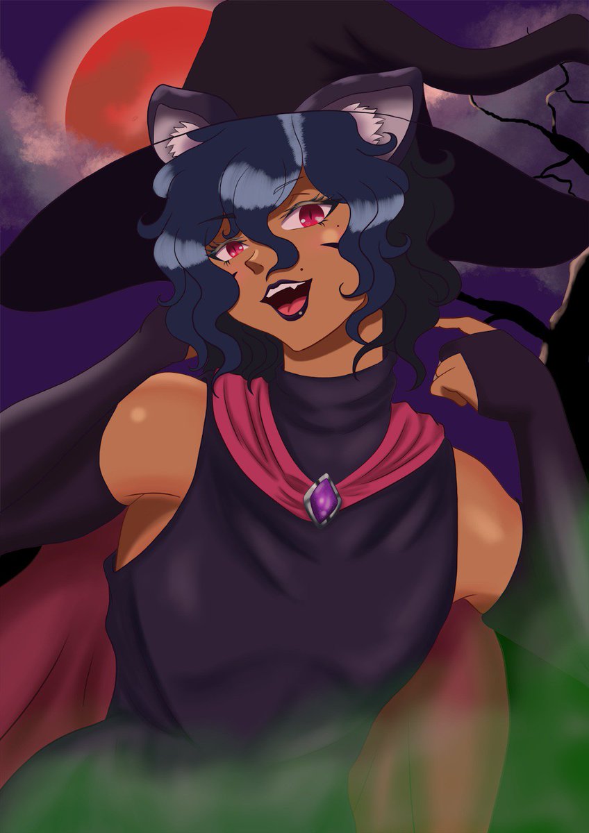 arts_moka's tweet photo. Spooky cat boy #AnimeArt #Halloween2026 https://t.co/Hhh6Ey89k1