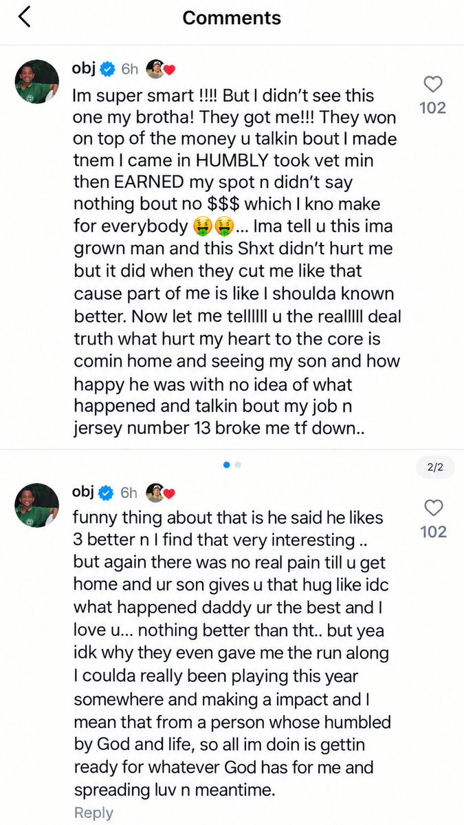 chuckknoxx's tweet photo. So much for "no hard feelings" between OBJ and the Giants.

#NYGIANTS https://t.co/9jgUqFDisb