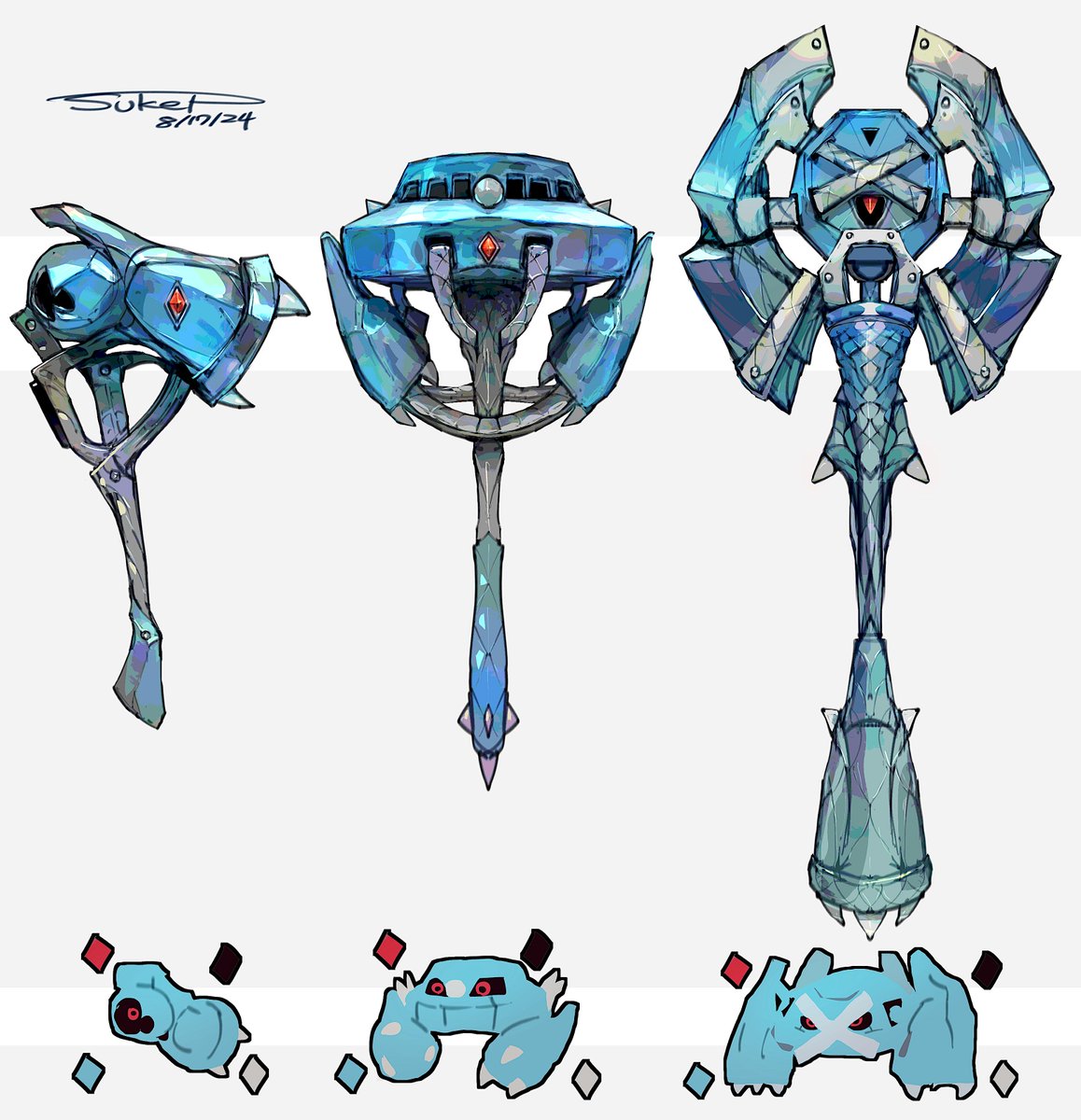 MonsterOfSukeP's tweet photo. メカな武器（ポケモン） https://t.co/AOfoHKV7QH