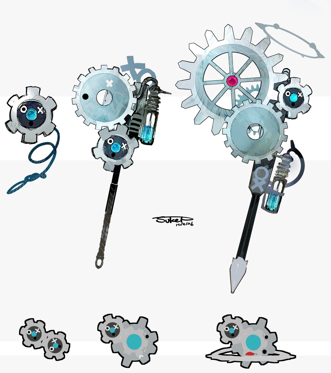 MonsterOfSukeP's tweet photo. メカな武器（ポケモン） https://t.co/AOfoHKV7QH