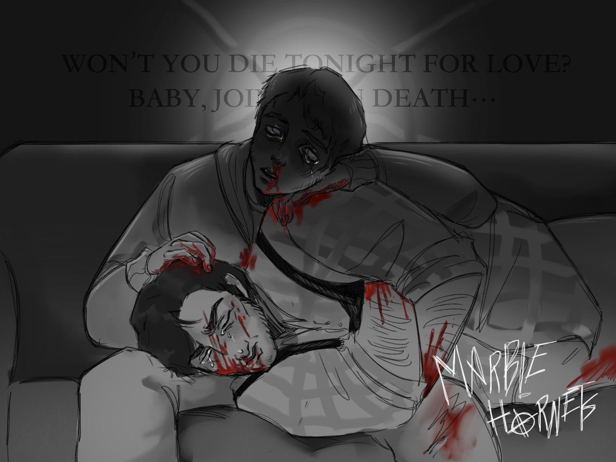 weird_F18's tweet photo. Won't you die tonight for love?
Baby, join me in death…

#marblehornets https://t.co/r95RZdTQog