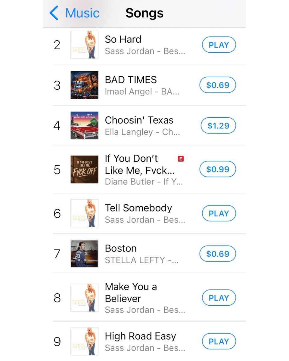 TeamSassJordan's tweet photo. So nice to see Canadians celebrating Sass Jordan and her music today. 

We’ve always loved sharing her chart history and celebrating the incredible music she gave us. On such a sad day, seeing Sass back at #1 brings a much-needed smile.

Her music meant so much to so many. https://t.co/t5e40SF8zV