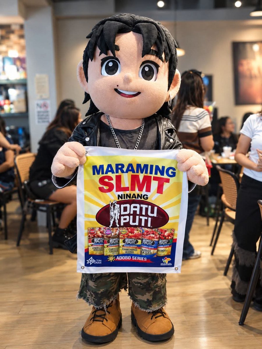 atinbulacan4's tweet photo. A huge thank you to ninong @DatuPutiPH / NutriAsia for sponsoring a giveaways for our CSE attendees. Thank you for always supporting our beloved SB19 and A'tin. Hindi magsasawa sa adobo series π«Ά SLMT po ulit. π©΅π
#SB19 #DatuPuti #NutriAsia #Pablo #Olbap #AtinBulacan #projectalpha