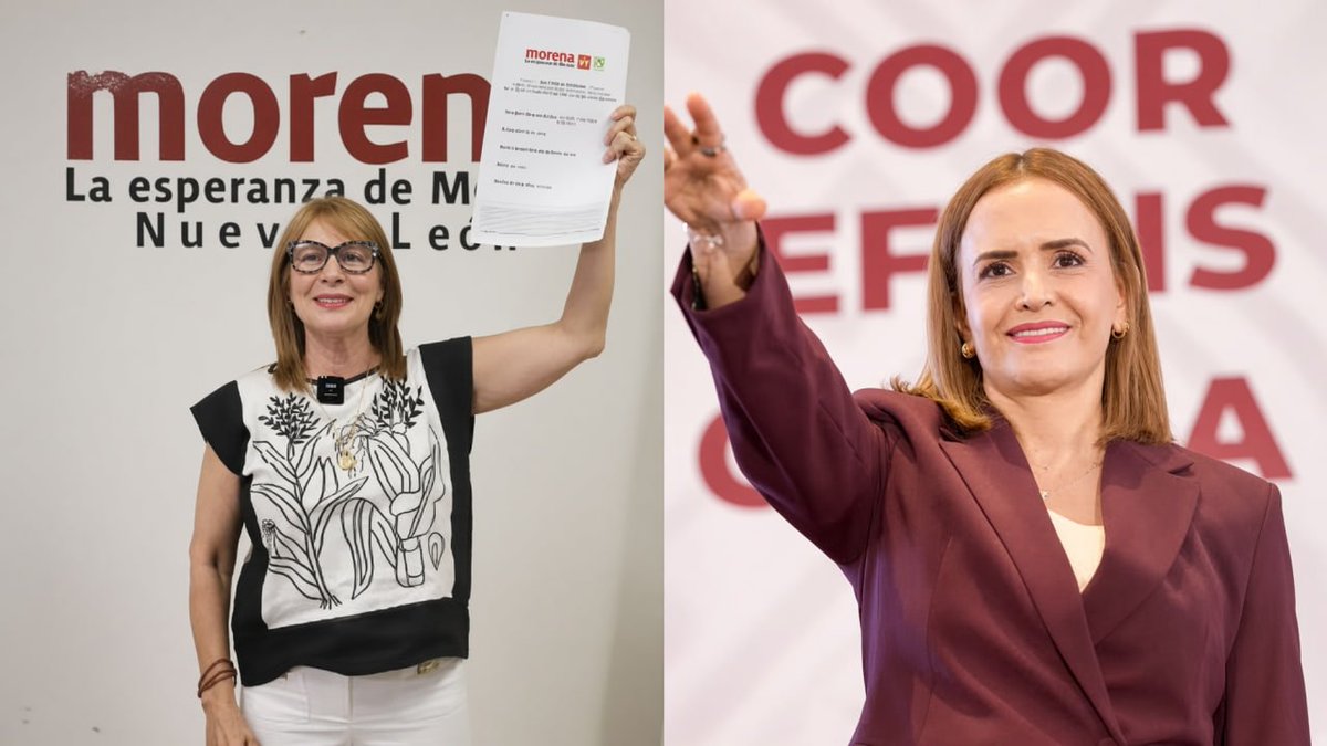 Juan_OrtizMX's tweet photo. 🗳️📌 TATIANA ACUSA A MORENA DE TRAICIÓN POR ELEGIR A CLARA LUZ Y CREA SU PROPIO GRUPO EN NUEVO LEÓN

En entrevista con Reforma, Tatiana Clouthier acusó al partido de haberse equivocado al elegir a Clara Luz Flores.

Y aseguró que su equipo se siente traicionado.

“El partido se equivocó”, dijo Clouthier, quien fue una de las seis aspirantes que participaron en el proceso interno. 

También sostuvo que Clara Luz no representa los valores por los que fueron convocados.

Además, anunció la creación de “Todos con Conciencia” tras reunirse con alrededor de 80 integrantes de su equipo.

Será una nueva agrupación que buscará trabajar en Nuevo León desde una organización ciudadana y, según Tatiana, sin enfocarse en obtener cargos públicos.

Clouthier dice mantener su respaldo a Claudia Sheinbaum, pero esto abre una ruptura con la decisión tomada por Morena en Nuevo León.

La semana pasada ya había evitado respaldar públicamente a Clara Luz tras conocerse el resultado.