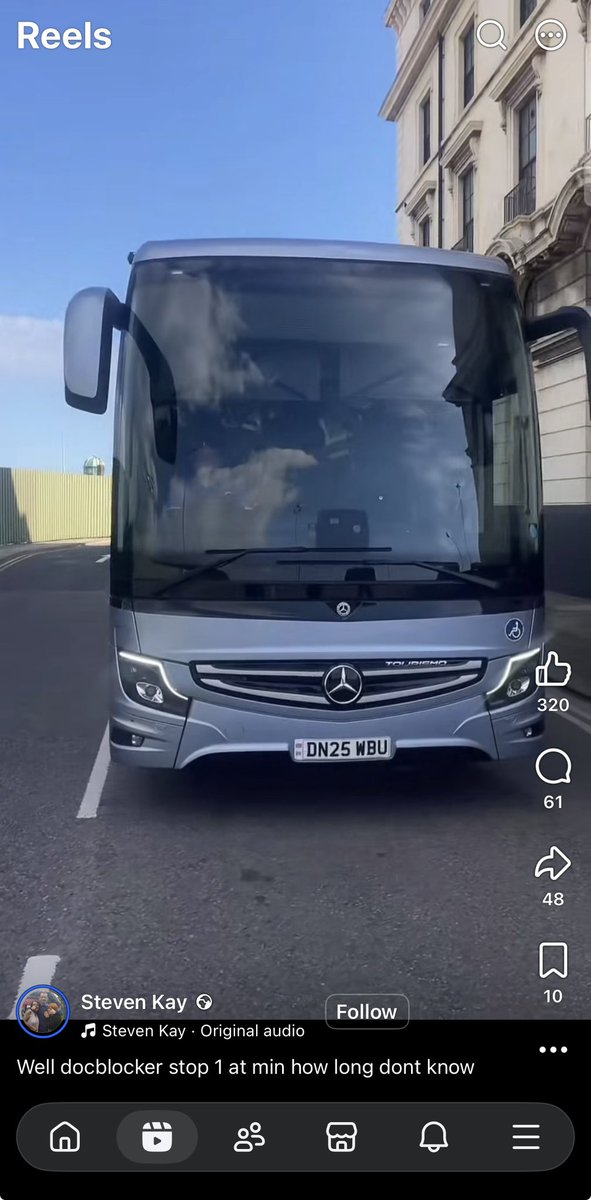 ArthurMackjle's tweet photo. @JohnHann04 Here’s one to ponder over and a blatantly obvious two tier incident, picked up from FB . 
Invaders security detail, we pay for it, today 4/10/26  icomfy coaches for rapists and murderers. 
Driver needs charged for breaking the Law, and investigated by the Traffic Commissioners https://t.co/Iq41de2OQb