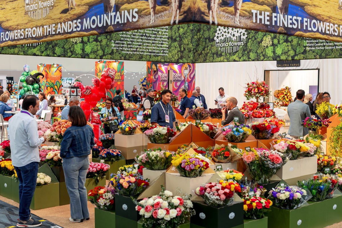 IntFreshProduce's tweet photo. Floral has its own set of challenges right now, from tariffs to getting product where it needs to go. The best place to work through them is in a room with people who understand them at the Global Produce and Floral Show! #GPFS2026

Register now: https://t.co/ahEwSG4ilG https://t.co/6ZsLV4Y3Ok