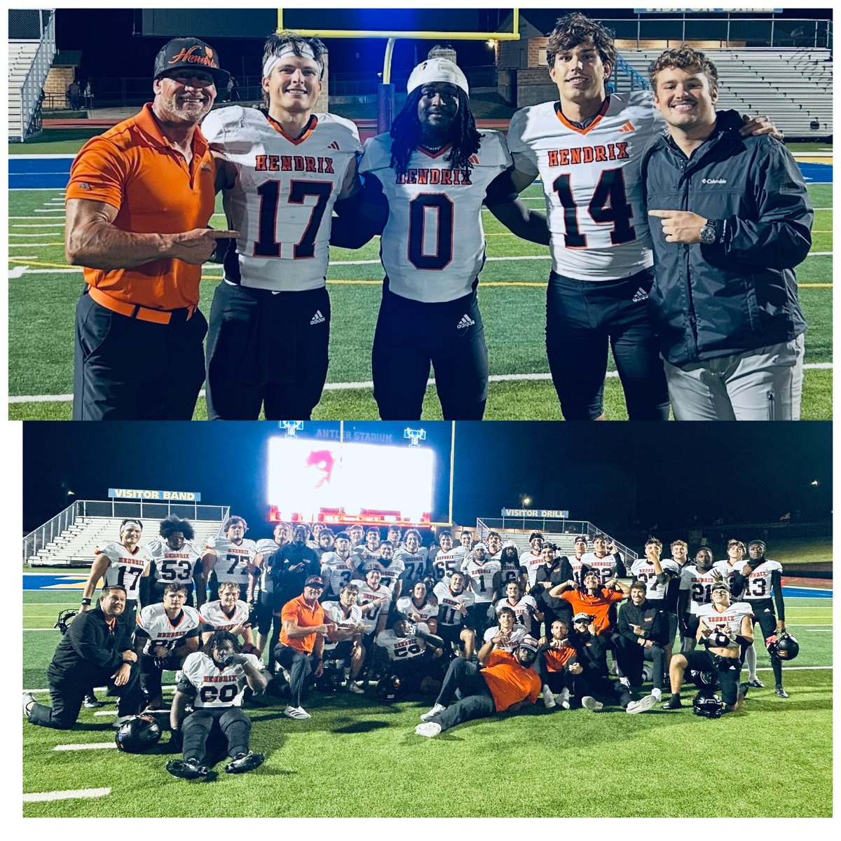RussHeidiSLC's tweet photo. Just got back to the #501
49-42 Win! Over Schreiner University (TX) - 581 Yards of Offense‼️ Let’s Go‼️
@HendrixFootball https://t.co/NsQnz8cz6V