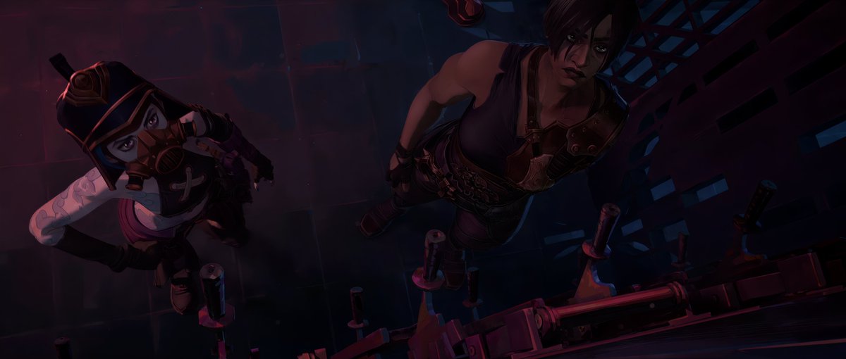 arcanephilly's tweet photo. Jinx in her Enforcer cosplay is really cute, too 💙 https://t.co/rnbRvVxZhI