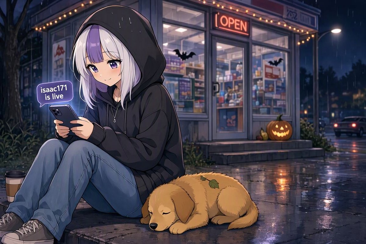 1234isaac's tweet photo. 🎃Coming back at you with another peaceful stream this #Sunday come stop by and enjoy the peace.🎃

https://t.co/aP66WgiwI7

#Streamer #gamer #cozy #spooktober #laidback #music #Spooktober https://t.co/d8NBQAYgHV