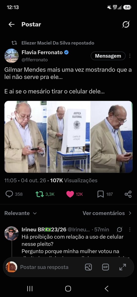 picanhadepobre's tweet photo. @Metropoles Vão prender o Gilmar Mendes tb? https://t.co/AvdsWoFrfv