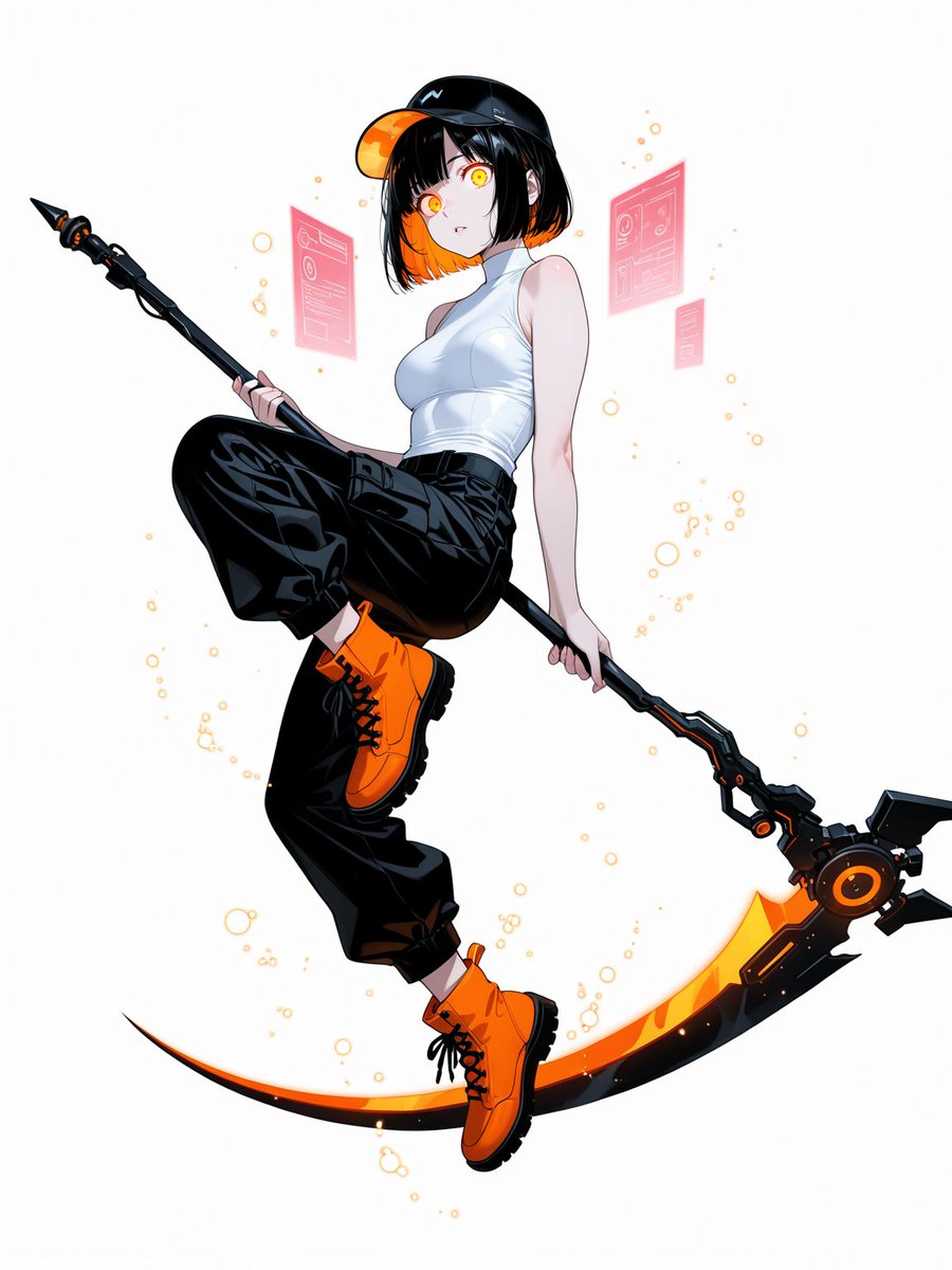 AIPalettel8mj's tweet photo. ストリート系 × 巨大SF鎌。🧡
この組み合わせ、好き。
#AIイラスト #AIart #StableDiffusion https://t.co/vjcdGtBzFb