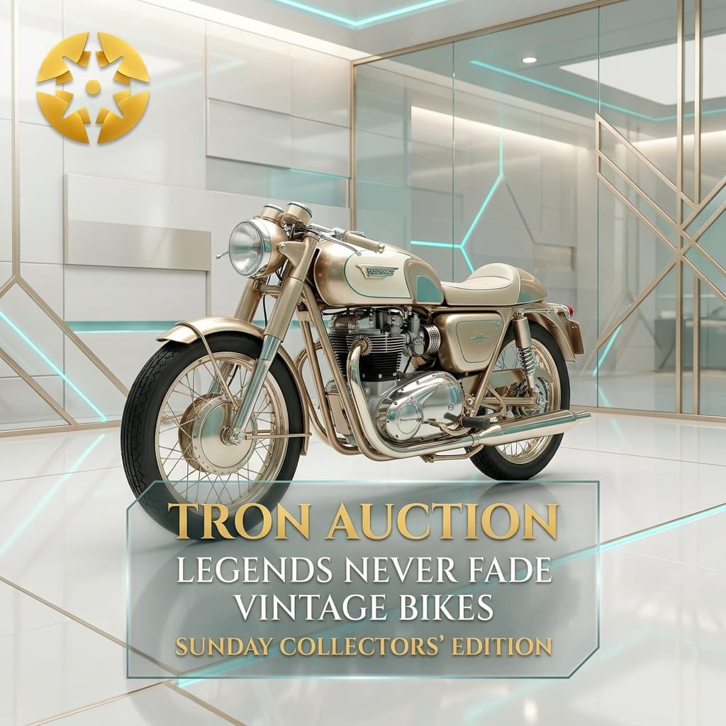 TeraTronAuction's tweet photo. Some machines don’t simply age — they become legends. 🏎️🏍️✨

This Sunday, discover timeless automobiles and vintage motorcycles curated for collectors who appreciate history, craftsmanship, and rarity.

#TronAuction #AncientCars #VintageBikes #ClassicCars #AutomotiveHeritage https://t.co/etyXHtWgYT