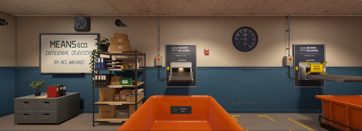 PaperBurgerDev's tweet photo. @3rdEchoSounds Happy #ScreenshotSaturday!

An incremental game about being an internal mail postal worker dealing with ridiculous situations and uncovering the secrets of the company. Will be available to wishlist on Steam soon. https://t.co/Tp2NDJbobK