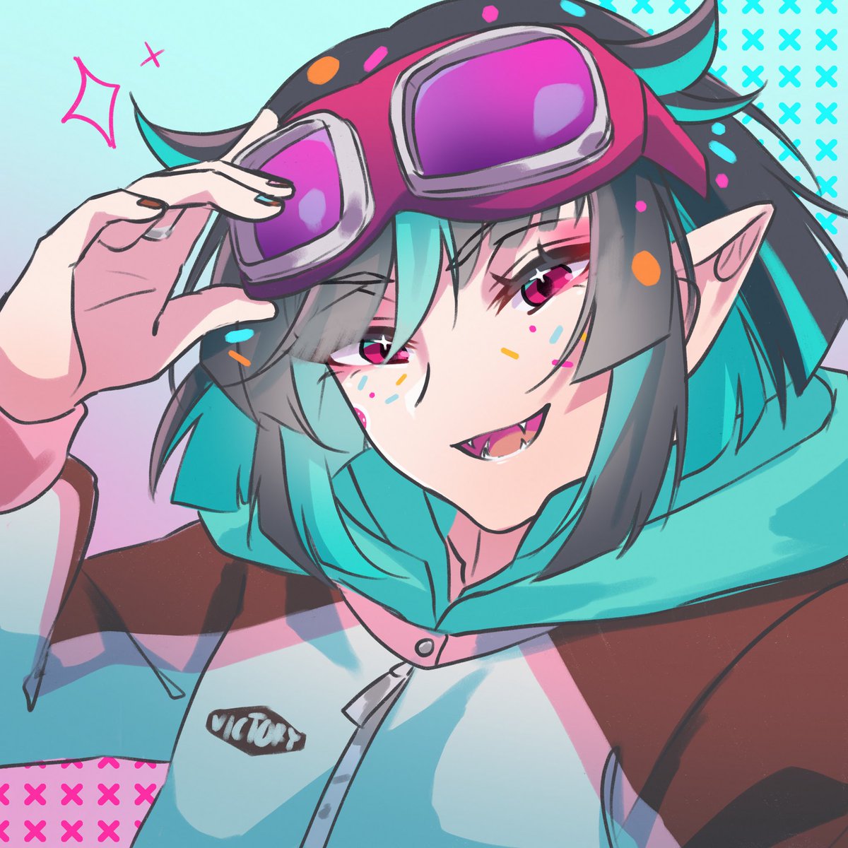 ssu_kuma's tweet photo. ありがとうございます🩵🦇 https://t.co/MFhYGGh4Rp