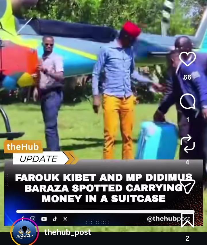 amandajohnstep1's tweet photo. @MamaRachelRuto This is how your husband's errands boys are flying place to place with briefcases carrying money please advise your husband to limit this please..it's not right and the bible verses you post will never correct this kind of theft .. please... https://t.co/COV7cwdSyh