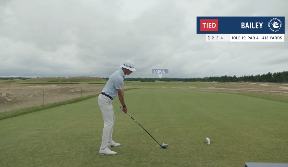 _raymondwill's tweet photo. 2027 gets another interesting storyline...

Andrew Bailey spent the U.S. Open in June working the merch tent. A volunteer shift for Holderness & Bourne, the brand he reps for his day job.

He was playing mini tours until a broken wrist in 2015 ended that run. Fast forward 11 years and 12 USGA starts later, Bailey just won the U.S. Mid-Am. Next summer, he’s teeing it up at Pebble Beach for the U.S. Open.

Bucket hat. Bucket list.