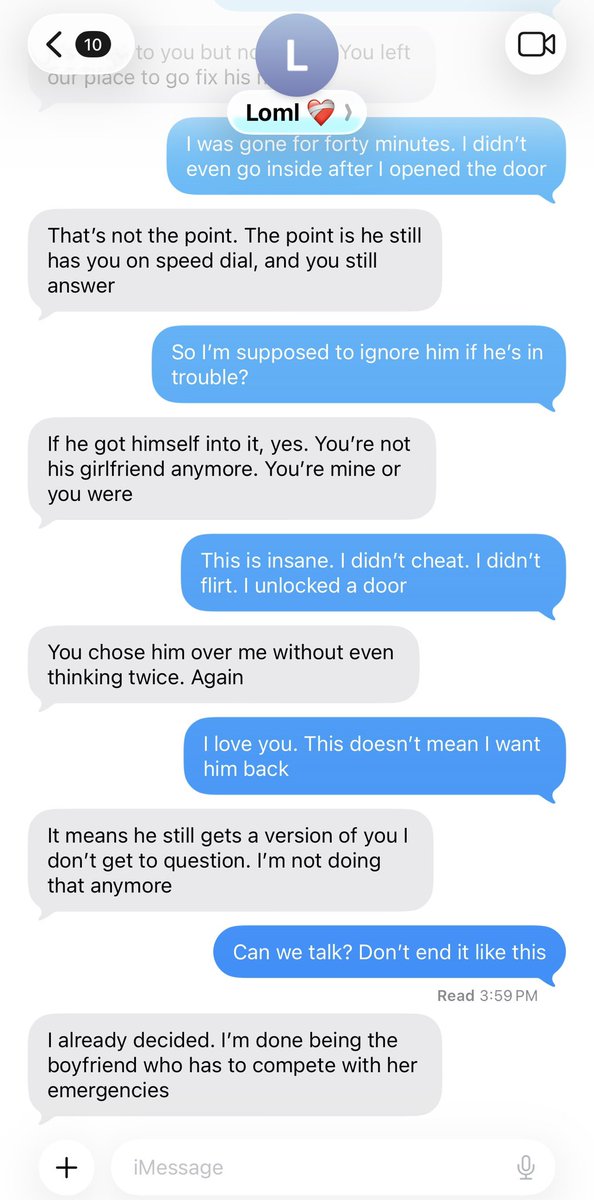 ohremzel's tweet photo. He literally broke up with me because I didn’t want a human being to freeze outside at night 😭 https://t.co/zoMnJbQ9se