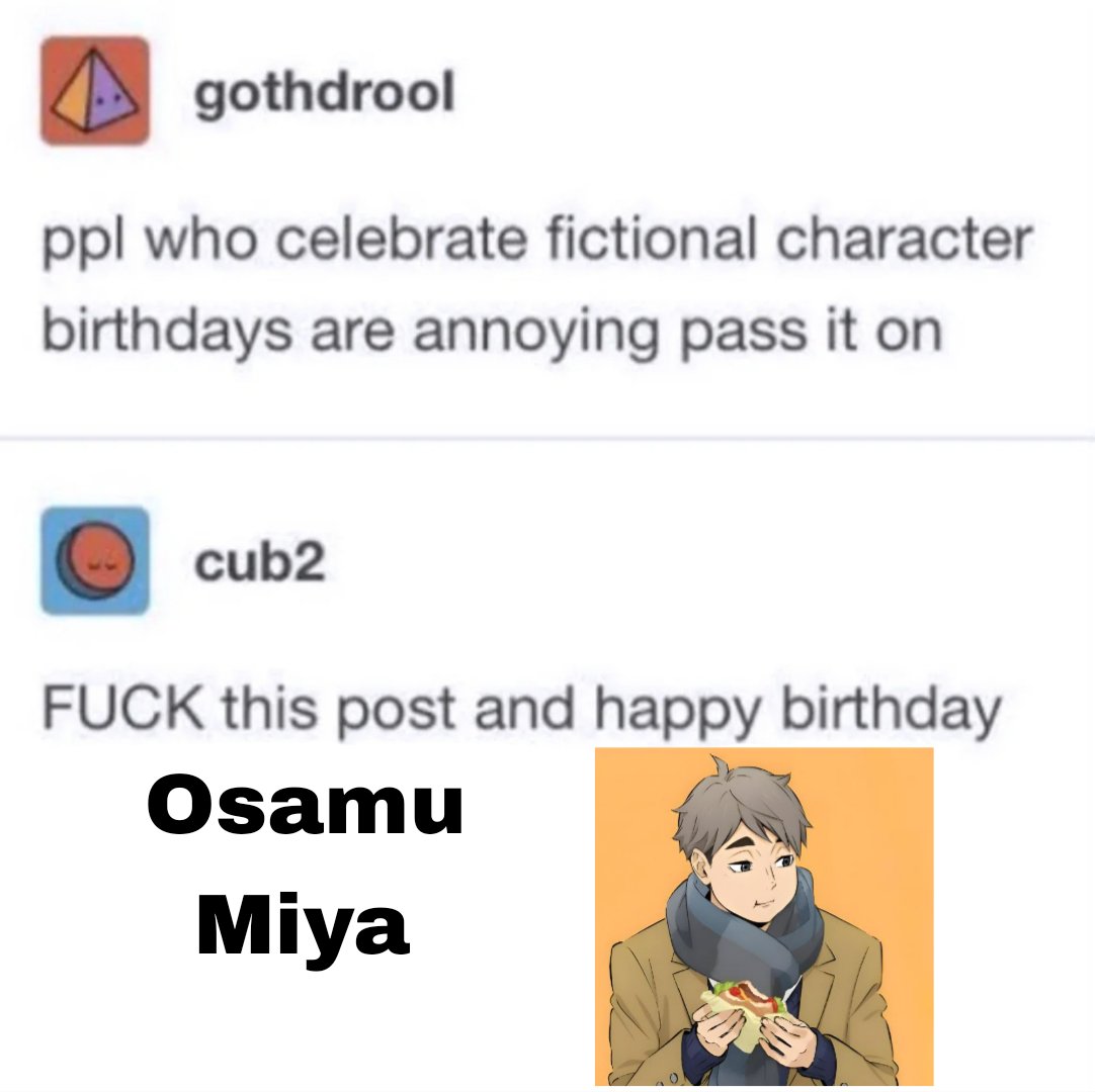 seokssatoru's tweet photo. "atsumu's biggest blessing isn't his physical talent or his mental abilities, it's actually osamu"

HAPPIEST BIRTHDAY MIYAS ����💙
I love u fox twins https://t.co/IsrMxrWF0Q
