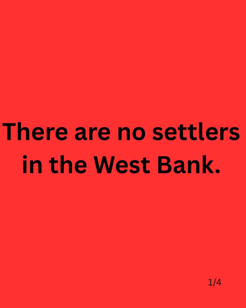 CoriBush's tweet photo. There are no “settlers” in Palestine. 

The term “settlers” mischaracterizes the invaders who engage in land theft, intimidation, occupation, forced removal, and murder to ethnically cleanse Palestinians from the region and illegally annex the West Bank. 

While spending time with multiple leaders and families in Palestine, it is beyond evident that the “settlers” also known as Hilltop Youth, are not rioters who are acting alone. Invader outposts line the hills of villages throughout West Bank and attacks on families and their homes happen daily under the protection of Israeli military funded by U.S. tax dollars. 

Our delegation came face to face with one of the Hilltop Youth ringleaders (Amichav Melat) when we went with our host to his family’s olive grove to which he had not been able to access and harvest for nearly three years due to invaders.