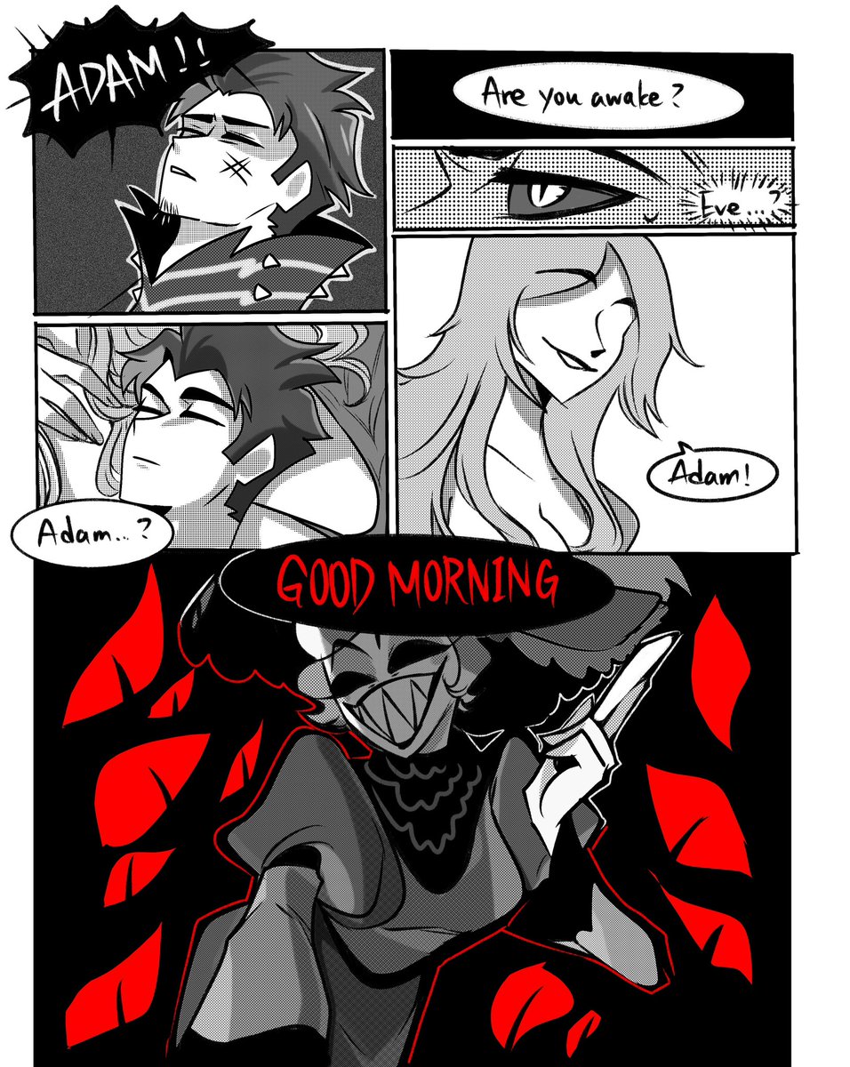 PeriQ5XG's tweet photo. Just some crazy thoughts lol
I think it would be interesting if Adam stayed with Rosie XD 
And ROSIE IS NOT EVE IN THIS AU
#HazbinHotel #HazbinHotelRosie #HazbinHotelAdam https://t.co/BXmIHFsDIp