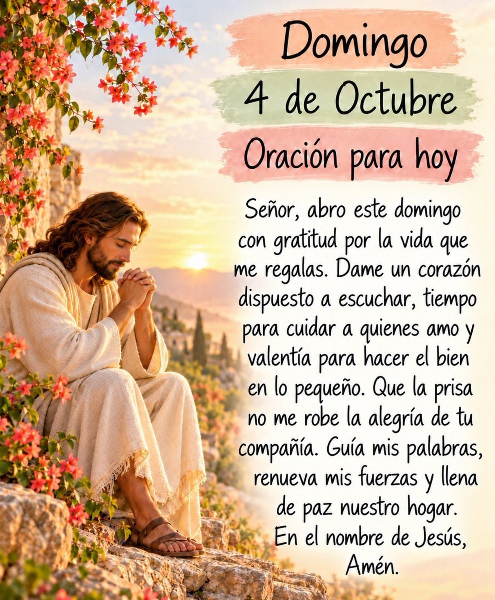 KathyCeci3's tweet photo. Que hoy todo salga bonito, que la paz abrace nuestro corazón, que la alegría camine junto a nosotros y las bendiciones de Dios lluevan en nuestra vida.
Buenos días 🙂🙏🏼 https://t.co/T0rb9928TQ