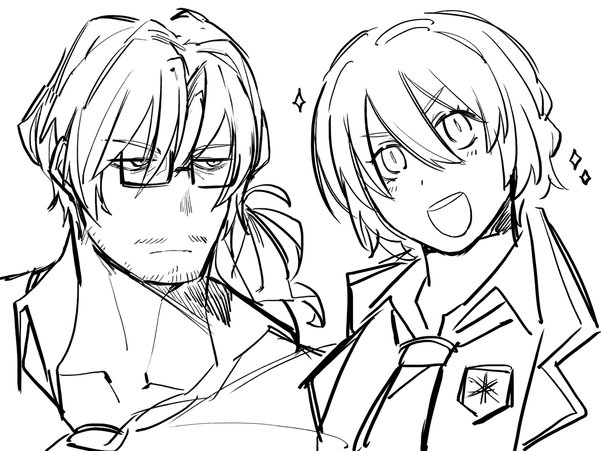 atuyu_tubuyaki's tweet photo. oomf kidnapped me and made me draw this https://t.co/5ZOVscYYNH
