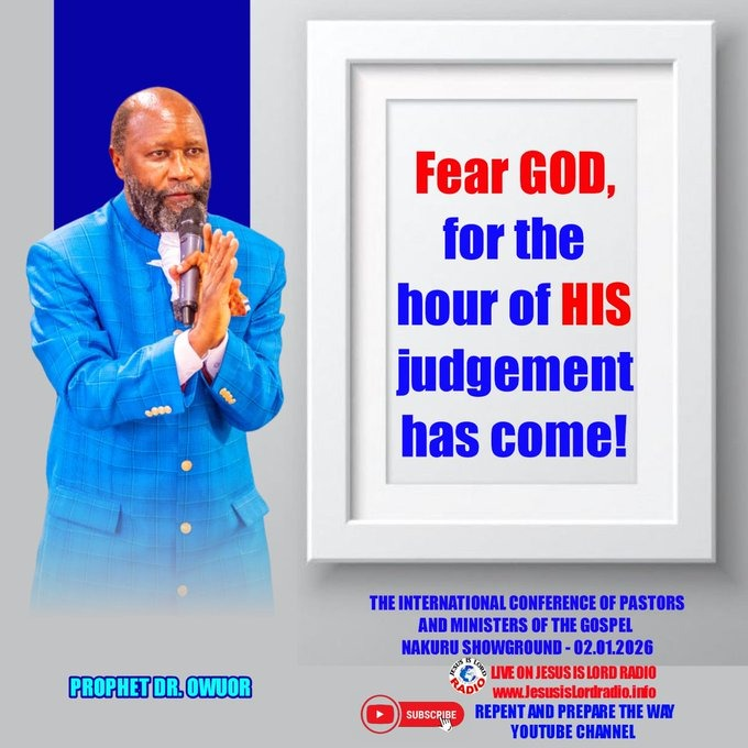 Repenttvke's tweet photo. FEAR THE LORD #TimeForHoliness
THE HOUR OF HIS JUDGEMENT HAS COMED https://t.co/YqWoc7Z1UR