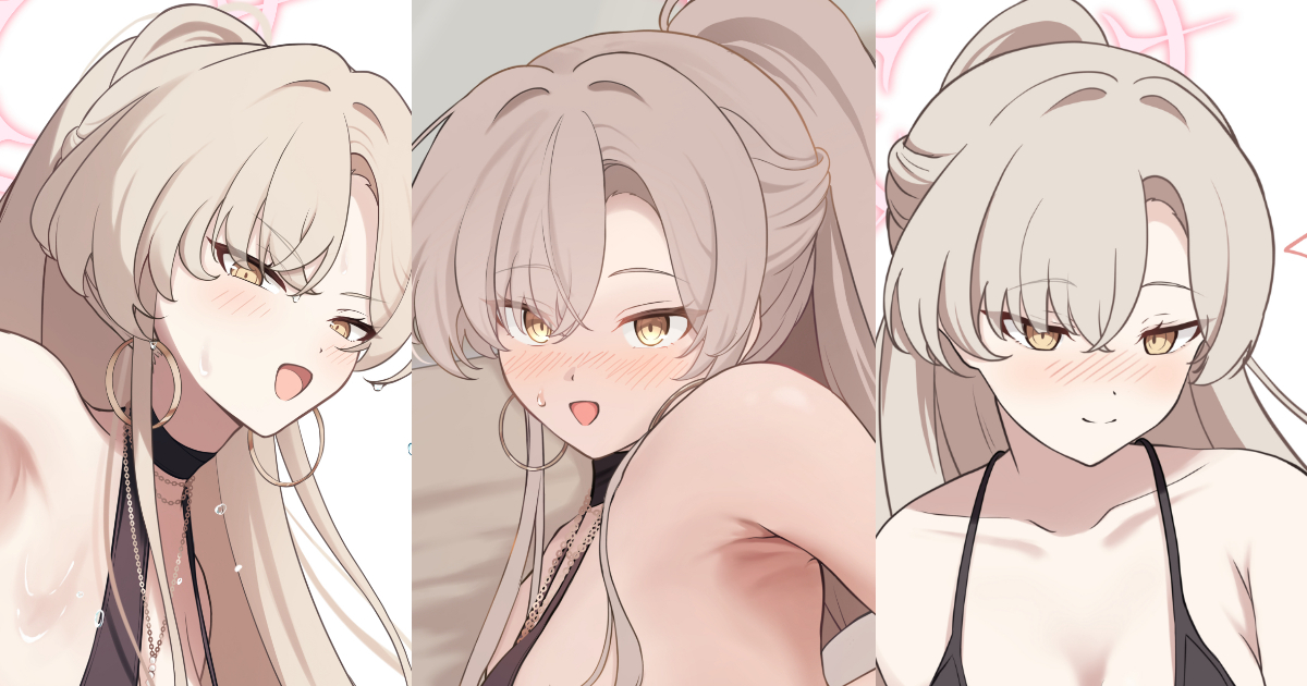 kg_mitou's tweet photo. 水着ナギサの
タイムラプスとおまけをFANBOXにまとめました
良ければ！

https://t.co/WiT2bzruIe https://t.co/izQTqoUIzU
