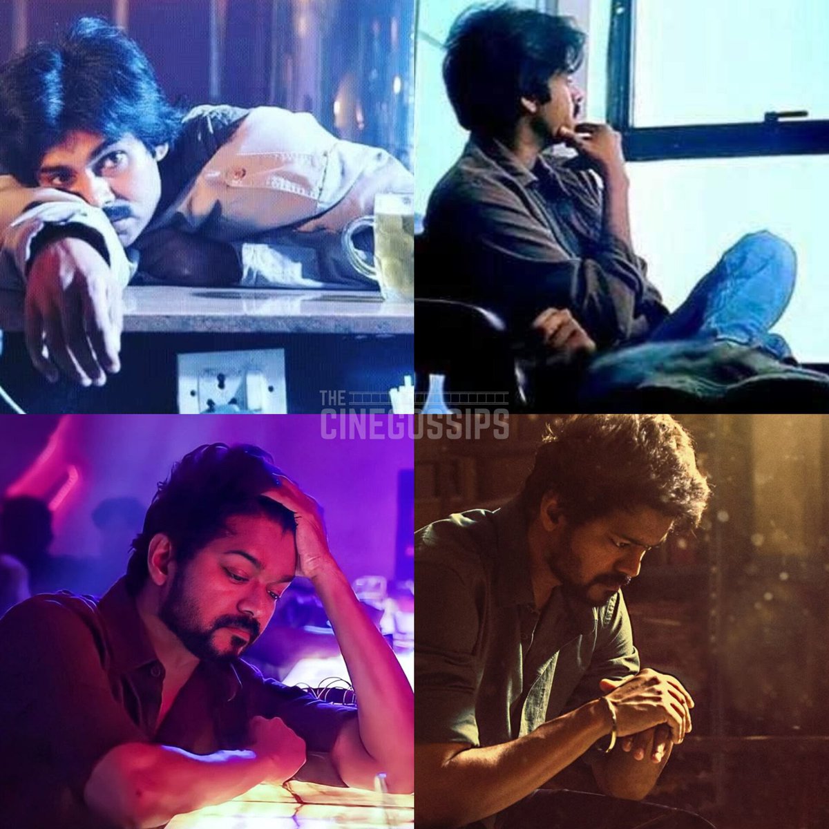 TheCineGossips's tweet photo. Why does most of the men highly relatable to Sanjay Sahoo from Jalsa and JD from Master? 

"A man may look stronger on the outside but will be fighting something within himself."

#PawanKalyan #VijayThalapathy https://t.co/hIAQj9yPsi
