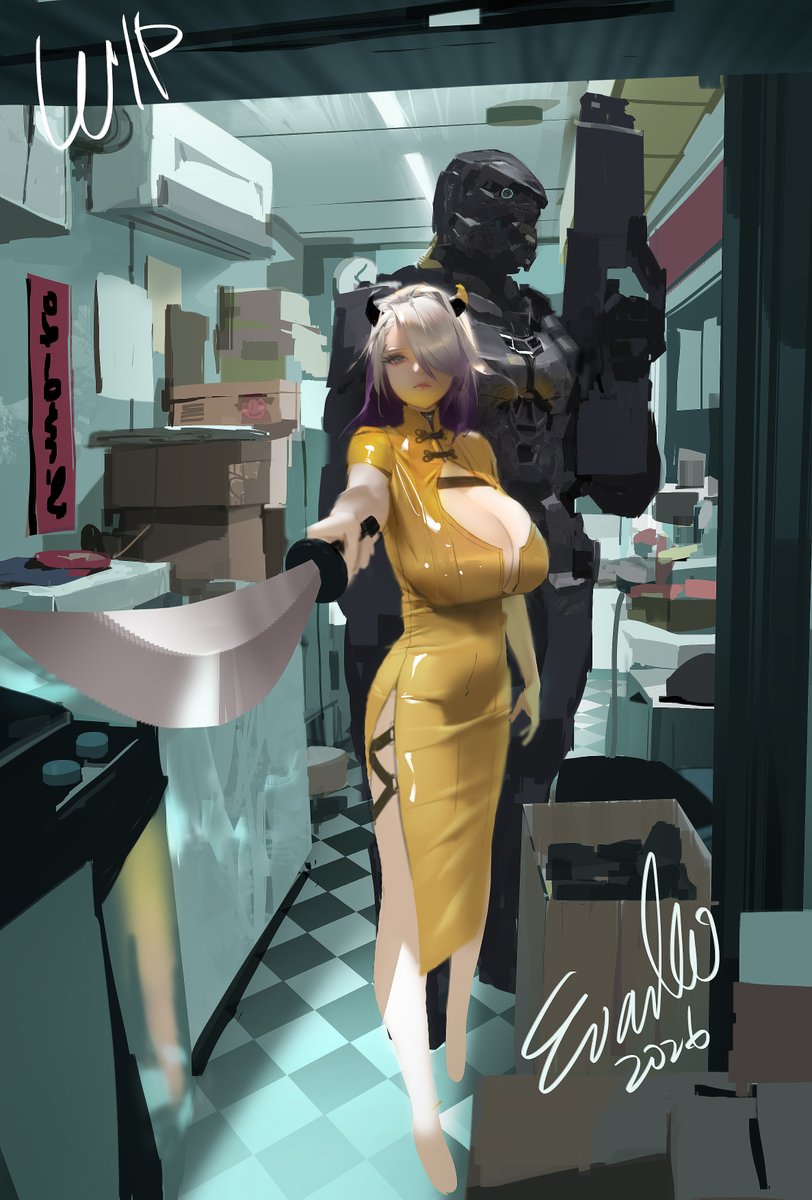 EVANLEE082's tweet photo. More character progress Saturday after Friday’s late stream! Cyberpunk 3 tomorrow—draw &amp; chat! Taiwan election fever? I’ll try to skip politics, hehe!

OCT 05
Tokyo 10PM JST
Taipei 9PM
Los Angeles 6AM PDT
New York 9AM EDT
Bangkok 8PM ICT https://t.co/qN82mR2Xng