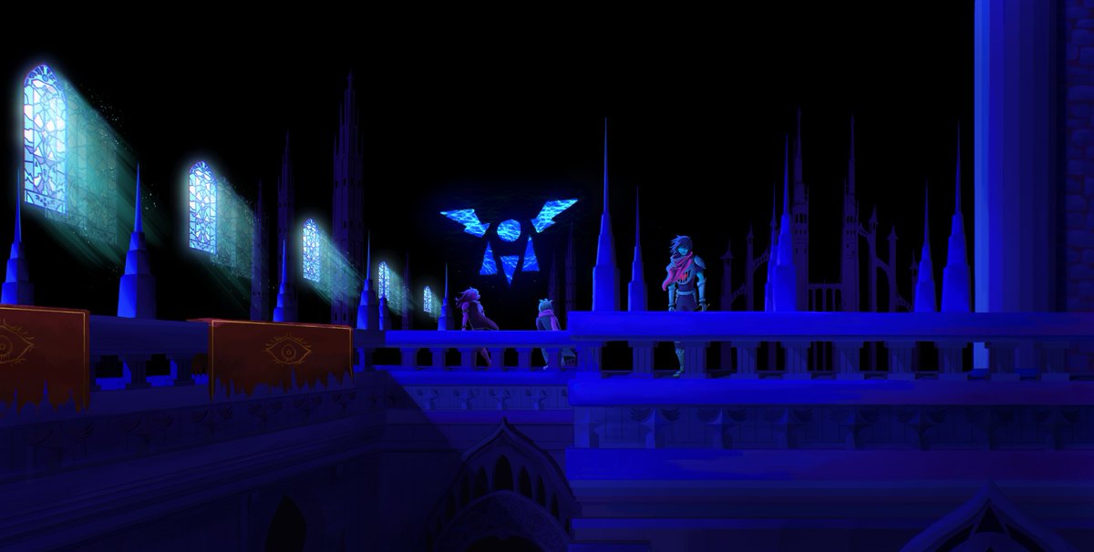 LORESARTBOOK's tweet photo. Dark Sanctuary #DELTARUNE https://t.co/V3BrVYCDCg