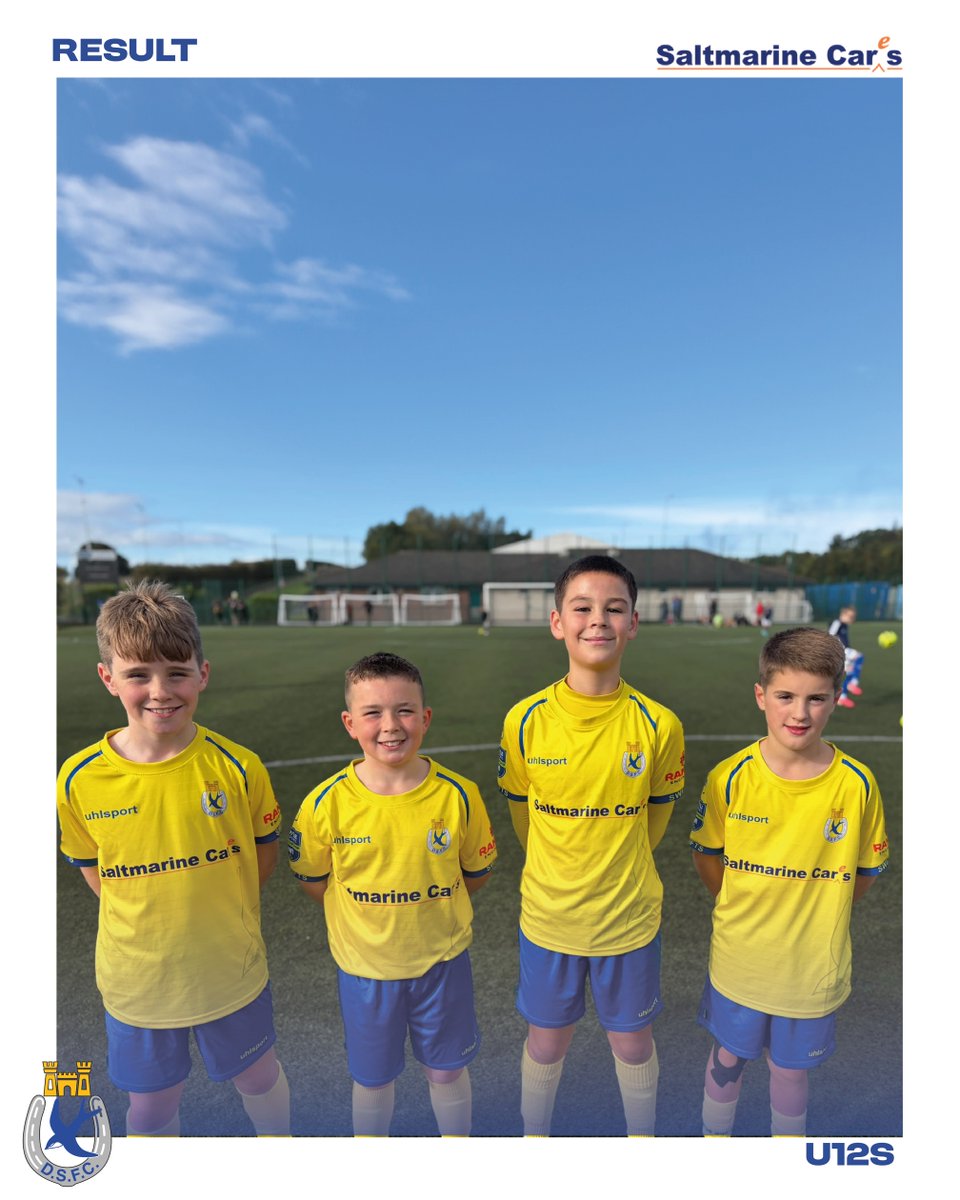 DgnSwifts's tweet photo. 𝐔𝟏𝟐𝐬 𝐑𝐞𝐬𝐮𝐥𝐭

Our U12s came away with a 4-0 win over Annagh Utd yesterday. 

Goals from:
Jacob Read ⚽️
Noah Flanagan ⚽️
Connla O’mairtin ⚽️
Flynn Durnin ⚽️

#DSFCAcademy #Saltmarine https://t.co/hsRislE6kS