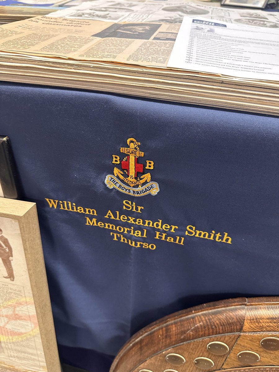 RFC_Michael_'s tweet photo. I’m proud to be the 4th generation of my family to have been in the BB.
The Boys’ Brigade Museum in Thurso is held within The David Fraser Room, who’s my Great Grandad. He was awarded a BEM for services to 1st Thurso Company.
#SureAndStedfast https://t.co/sy8e14ZZk0