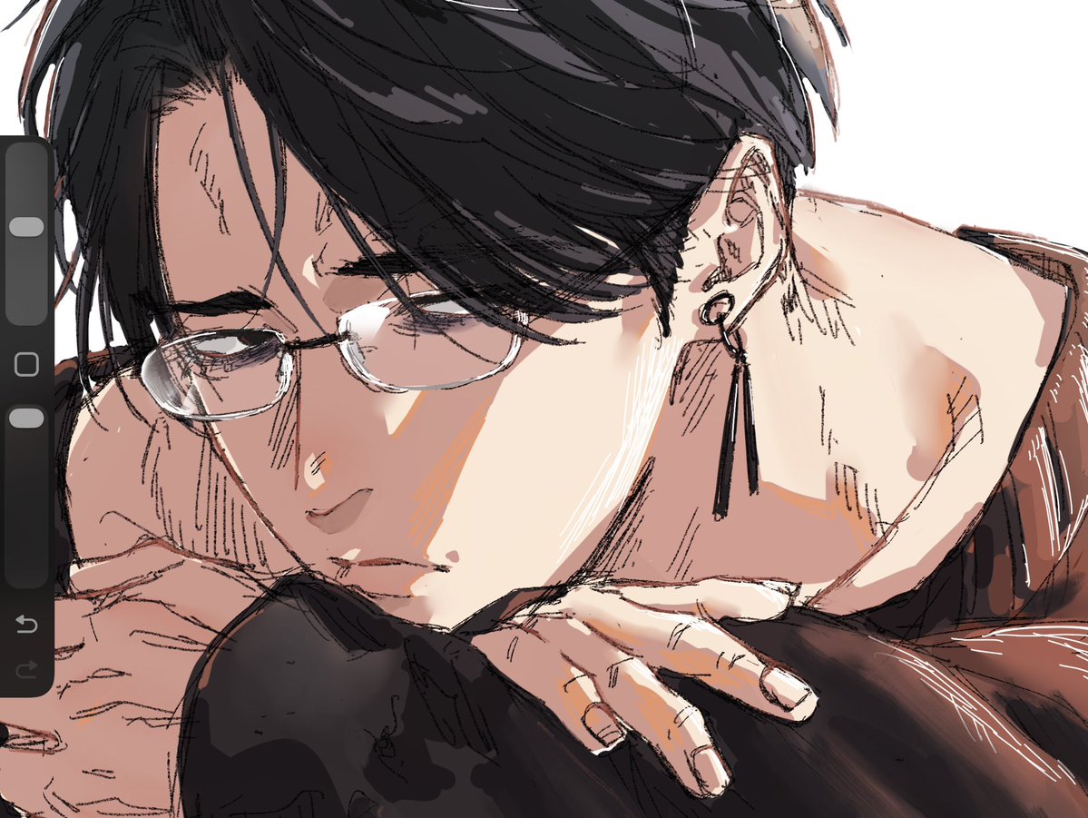 senchihi_1000's tweet photo. 下描き←→厚塗り
またやっちゃったよ……顔違ぇ… https://t.co/m1M3TuWhH9