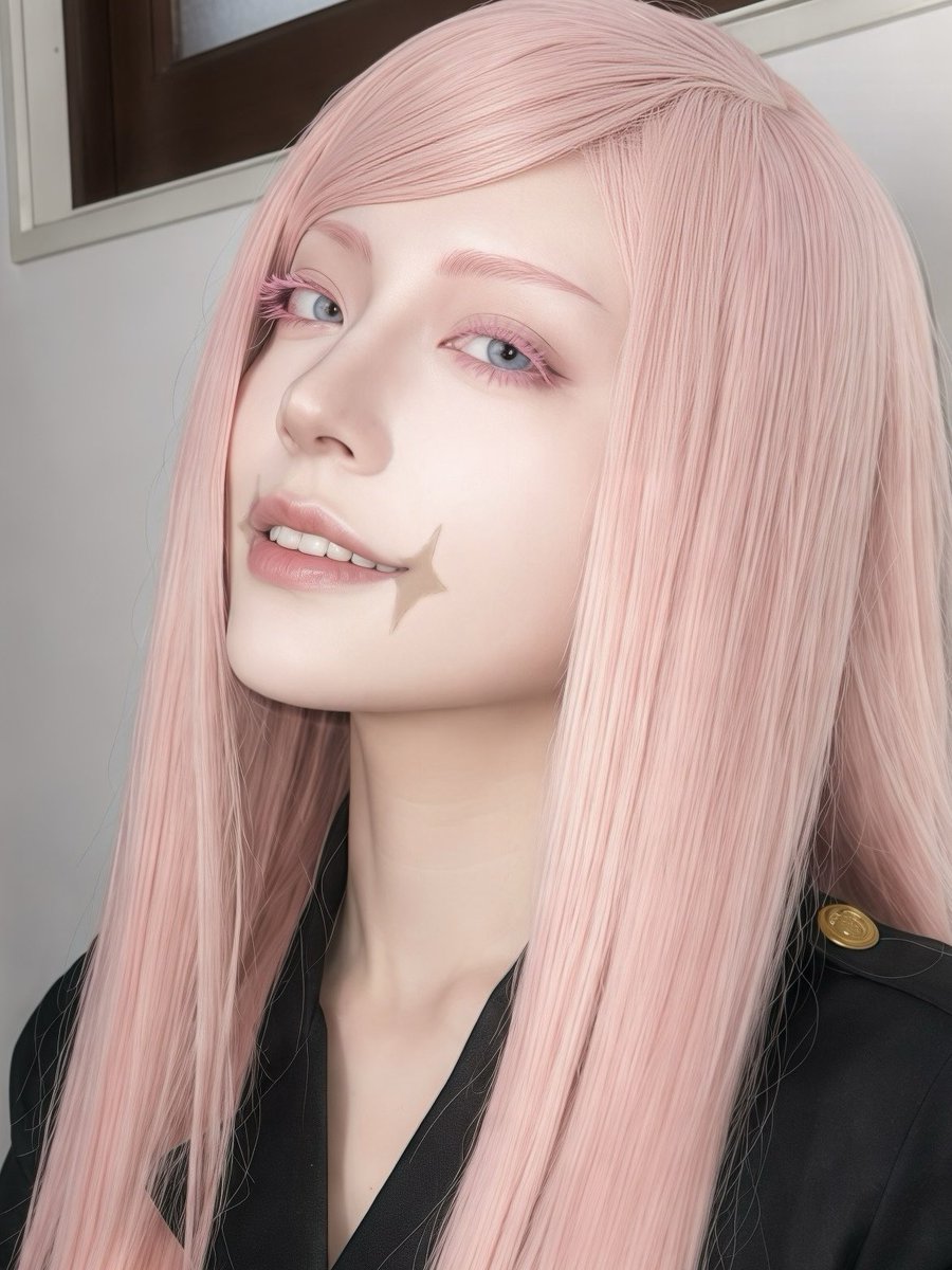 wjg4kr7's tweet photo. ピンク髪 https://t.co/DZzDGaKmcR
