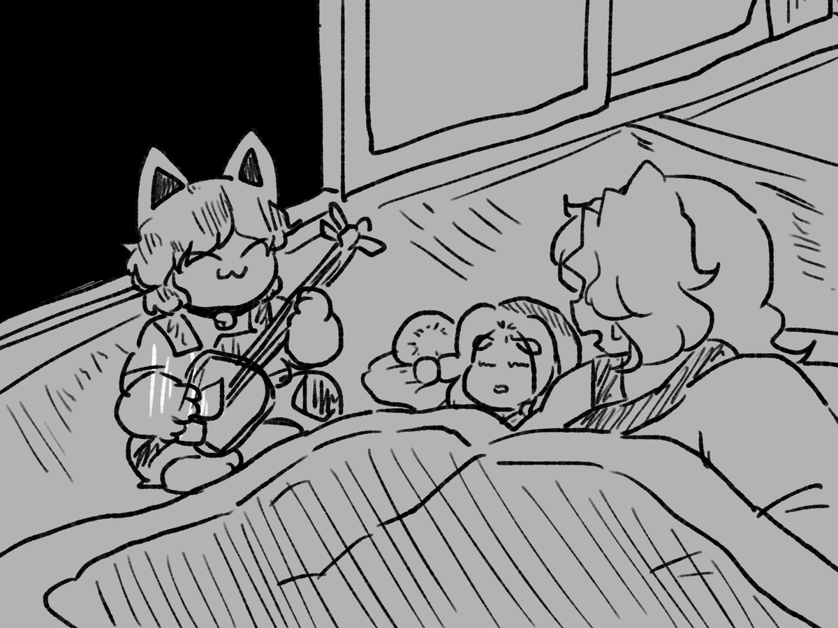 yanagitaaaan's tweet photo. ちょっと前に流行ったバンジョー猫。 https://t.co/vu7Jw7juPl