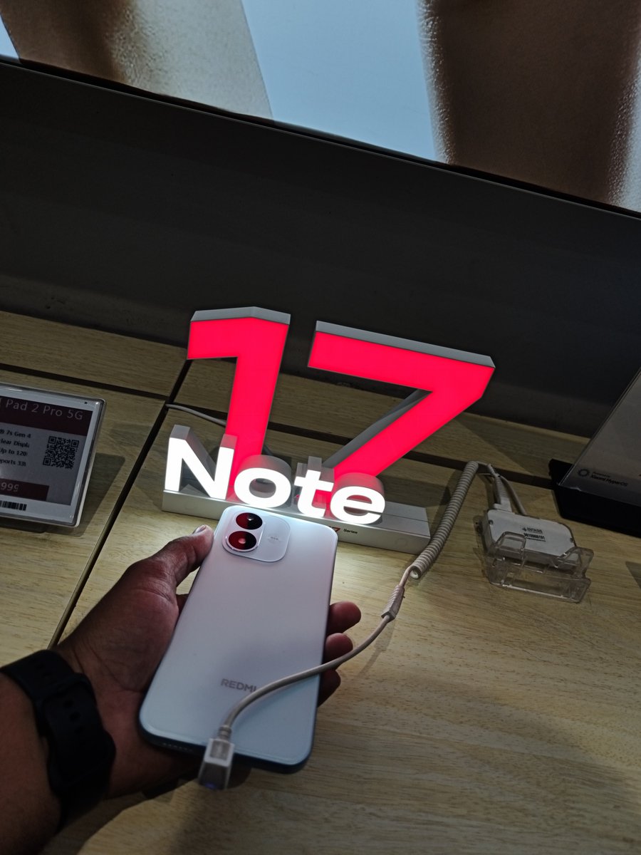 jayrohit150's tweet photo. Unstoppable power. 🔋✨
Zero low-battery anxiety. 🛑📉
Built to outlast. 🚀
#XiaomiFansClub
#REDMINote17ProSeries
#XiaomiFansClubVadodara
@RedmiIndia
@pixelwithme
@Ritij
@XFCVadodara https://t.co/qBIT5EnkdC