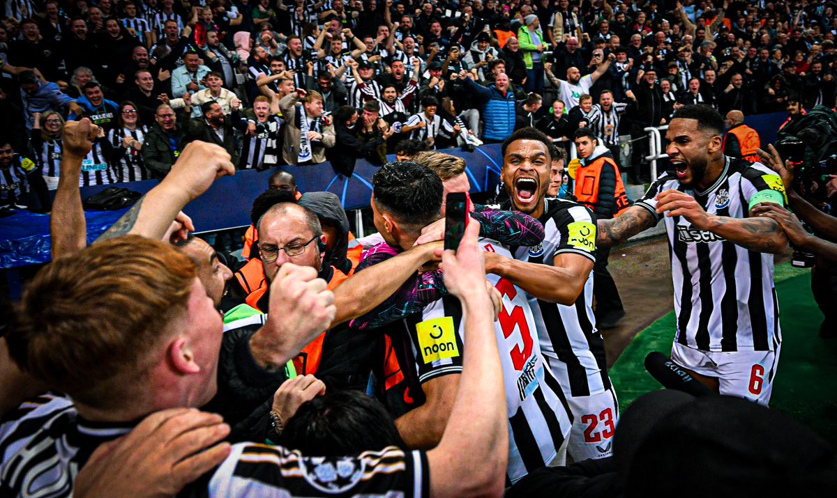 nufcupdates9's tweet photo. 🗓️ On this day in 2023, we BATTERED PSG at St James’ Park, on what was an unforgettable night! 😍 #nufc https://t.co/zhQr18vPmb