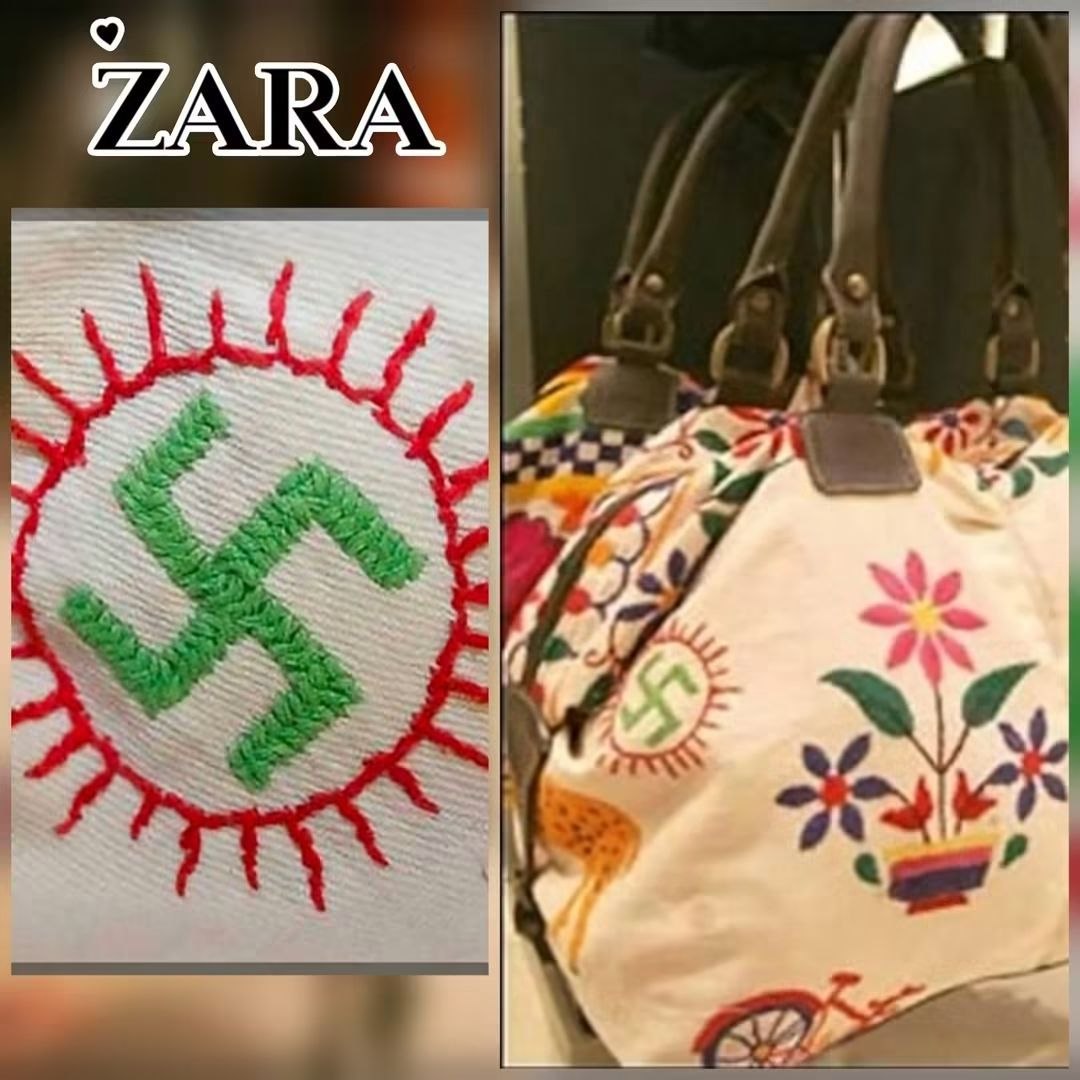 EliAfriatISR's tweet photo. It’s become standard procedure for the Spanish brand Zara: release an item featuring antisemitic or Nazi motifs, face a backlash, and then launch the "Oops, we didn't notice" collection.

Is there anyone here who actually thinks this happens by mistake? https://t.co/BDKyfzUkLV