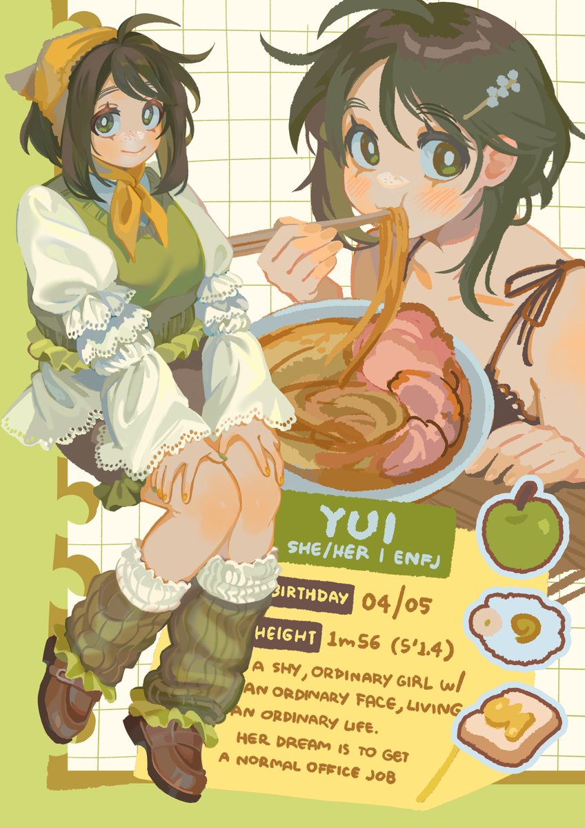 YumeMayo_'s tweet photo. #oc 🐑🍏🍜｡* ﾟ.* https://t.co/n0zQ64sqfA