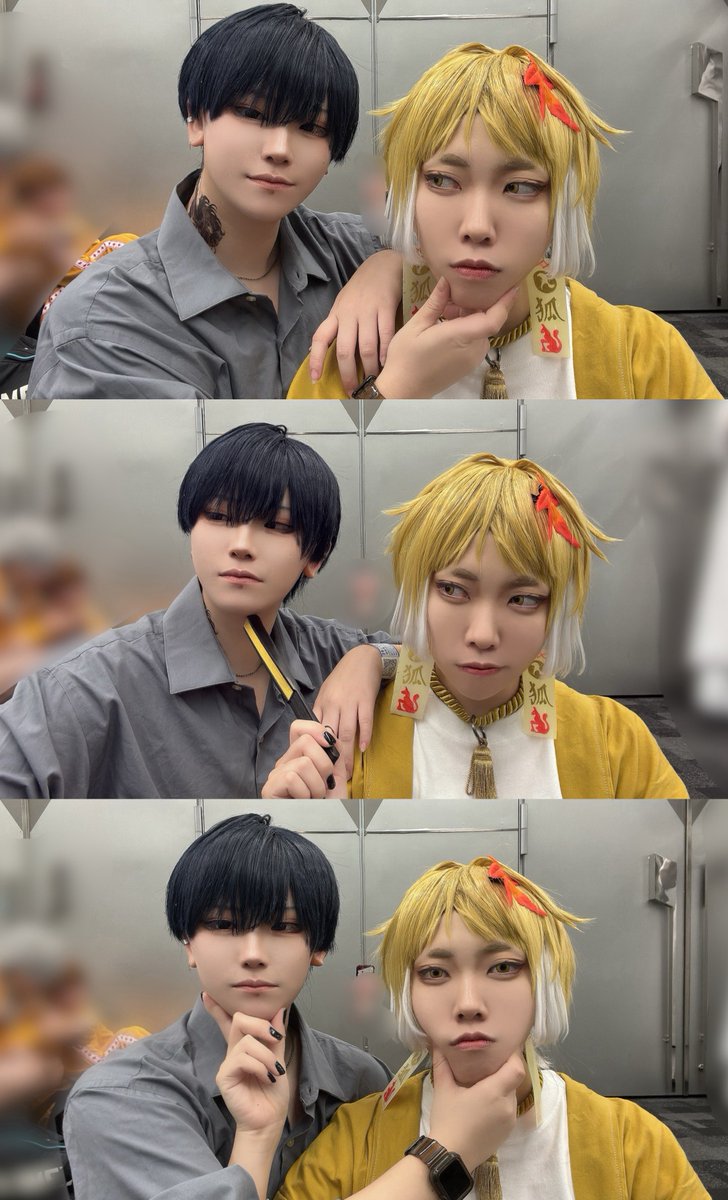 ak02021233's tweet photo. ※cosplay

なかっぷPCで遊んできた〜🐯🐍
緋色さん🦊🍁1日感謝（ ᴗ ̫ ᴗ ）︎👍🏻 https://t.co/WHLPCynHpP