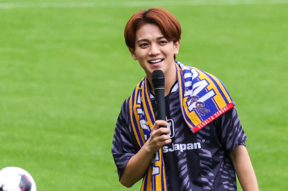 ju_t_m's tweet photo. #TravisJapan
#宮近海斗
#Jリーグスペシャルアンバサダー https://t.co/XQhTept1JW