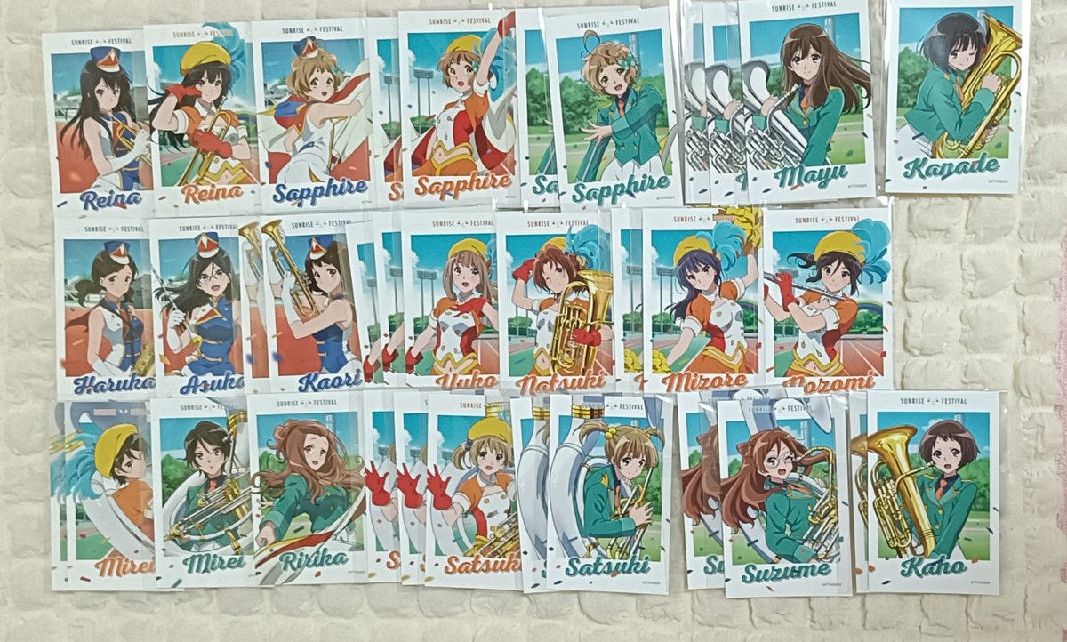 rei__chi_1018's tweet photo. 【交換】響けユーフォニアムサンフェスブロマイド

求）久美子
譲）画像

郵送での交換希望です。
気軽にお声掛け下さい😊 https://t.co/9H2qKWfuTt